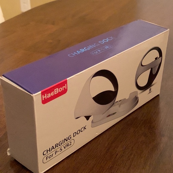 HaeBori White Charging Station for P-S VR2, Charging Terminal Magnetic Slot. - Picture 7 of 7